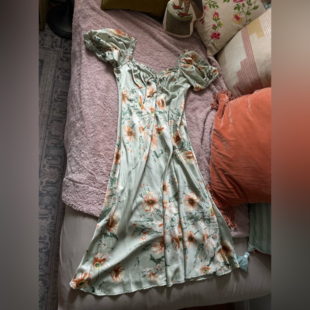 Floret studios floral dress
